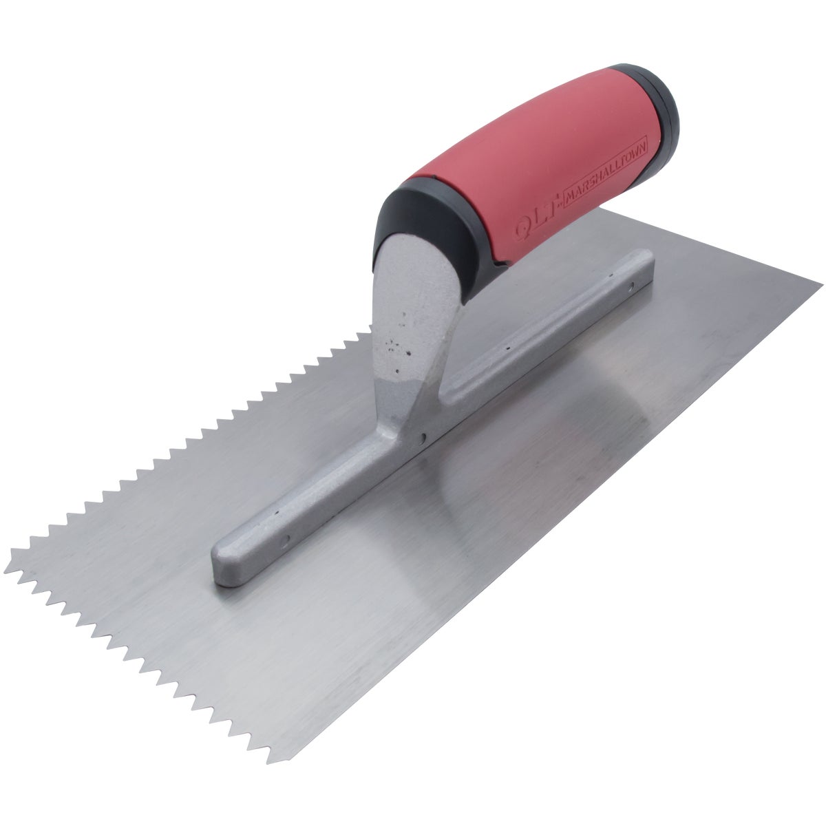 QLT 1/4 In. V-Notched Trowel w/Soft Grip