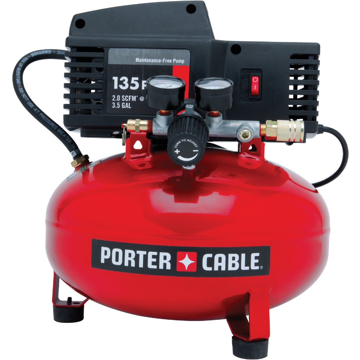 Porter Cable 3-1/2 Gal. Portable 135 psi Pancake Air Compressor