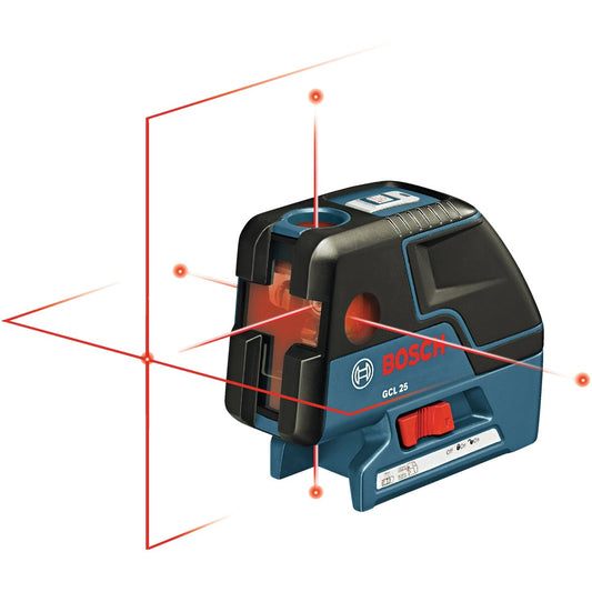 Bosch 100 Ft. Self-Leveling 5-Point and Cross-Line Laser Level