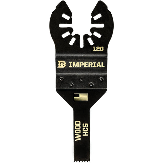 Imperial Blades ONE FIT 3/8 In. High Carbon Steel Detail Oscillating Blade