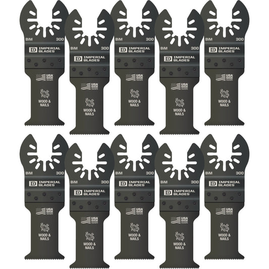 Imperial Blades ONE FIT 1-1/4 In. Bi-Metal Wood/Nails Oscillating BladeONE FIT