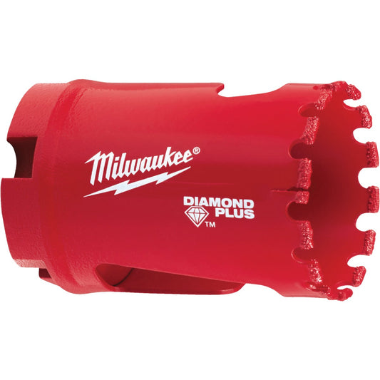 Milwaukee Diamond Plus 1-3/8 In. Diamond Grit Hole Saw