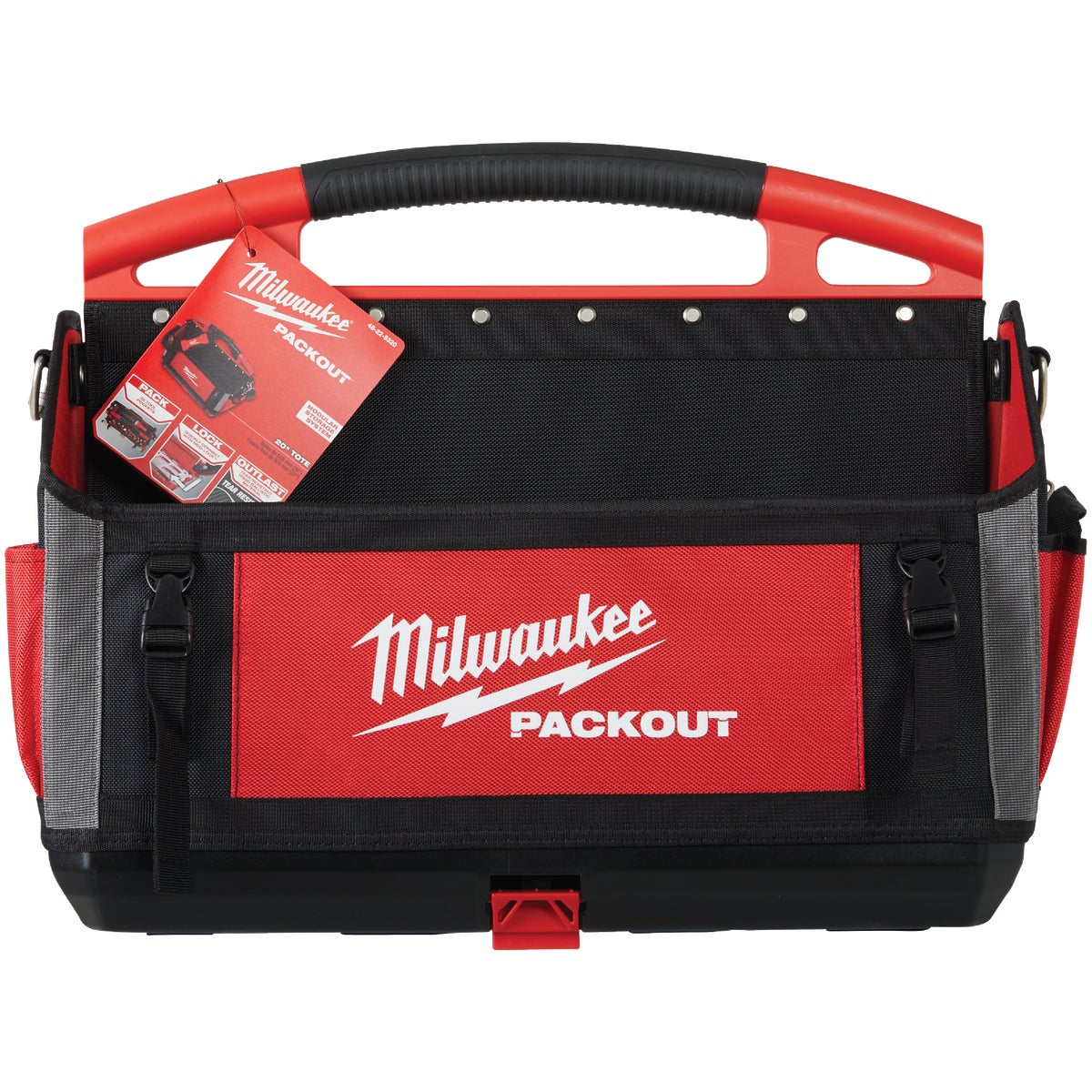 Milwaukee PACKOUT 32-Pocket 20 In. Tool Tote