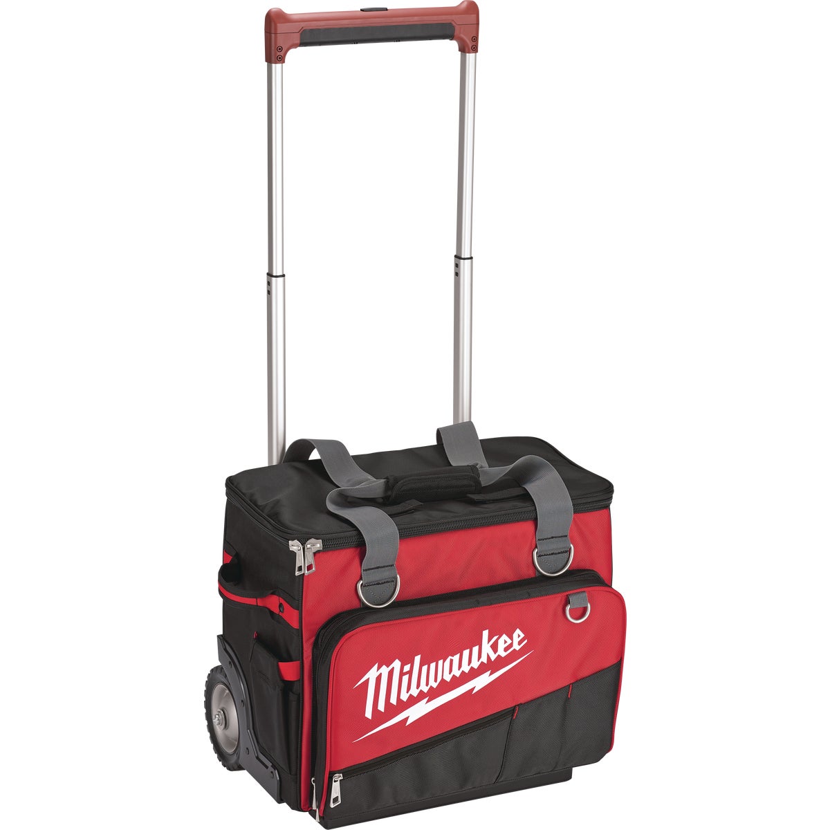 Milwaukee 66-Pocket 19.50 In. Jobsite Rolling Tool Bag