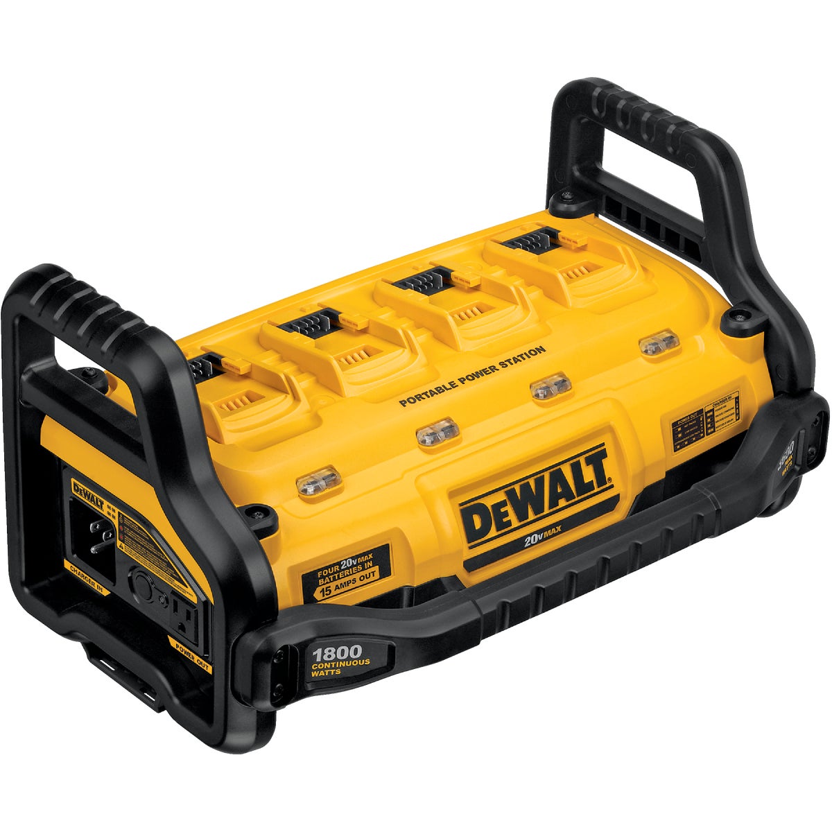 DeWalt Flexvolt 20 Volt Lithium-Ion Portable Power Source and Simultaneous Battery Charger