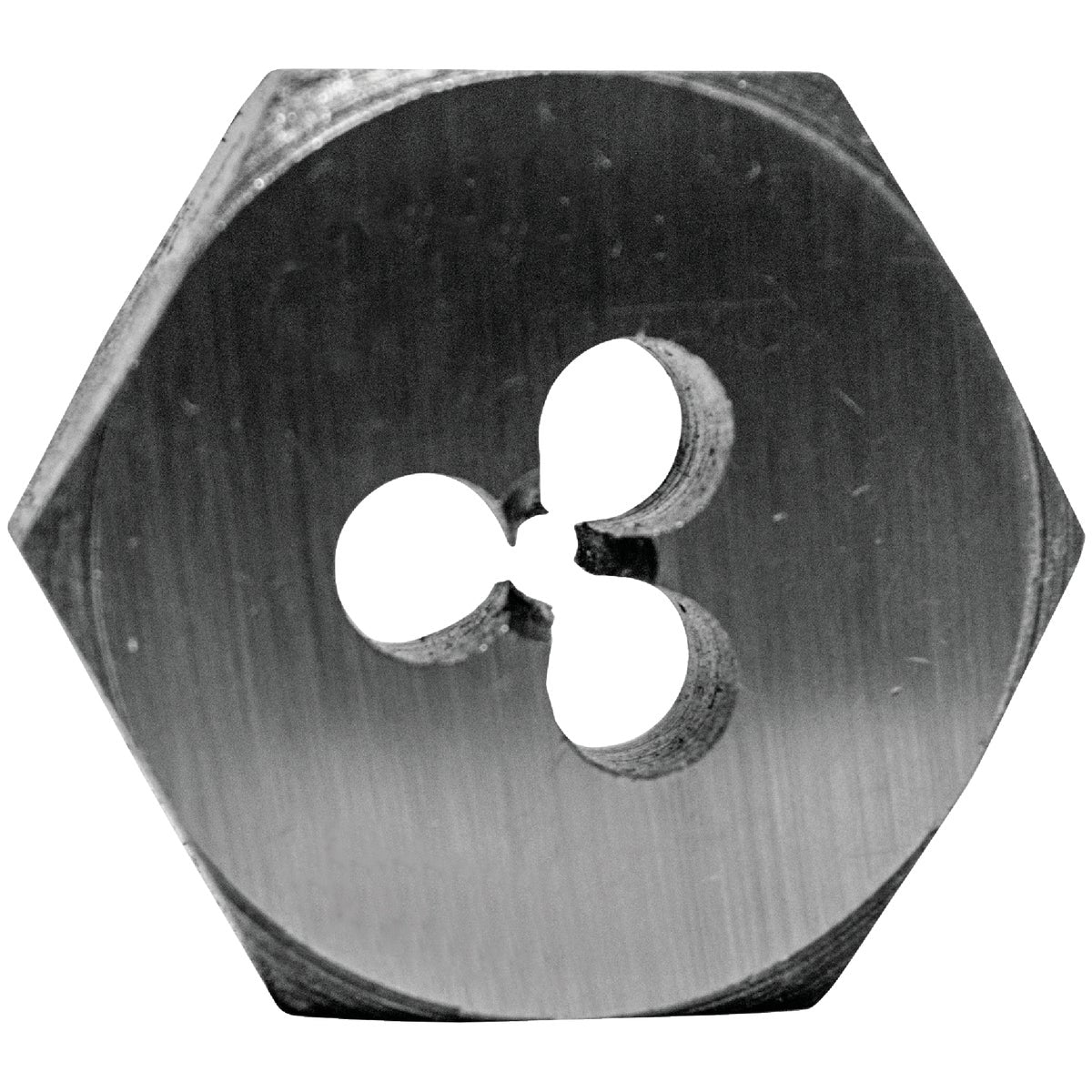 Century Drill & Tool 6-32 National Coarse 1 In. Across Flats Fractional Hexagon Die