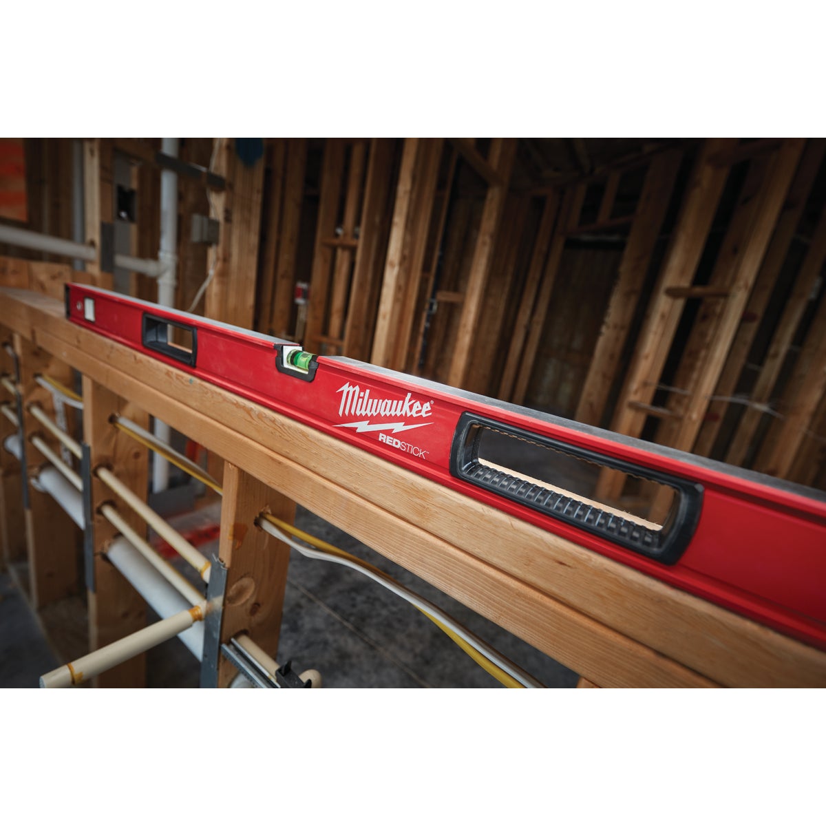 Milwaukee Redstick 48 In. Aluminum Box Level