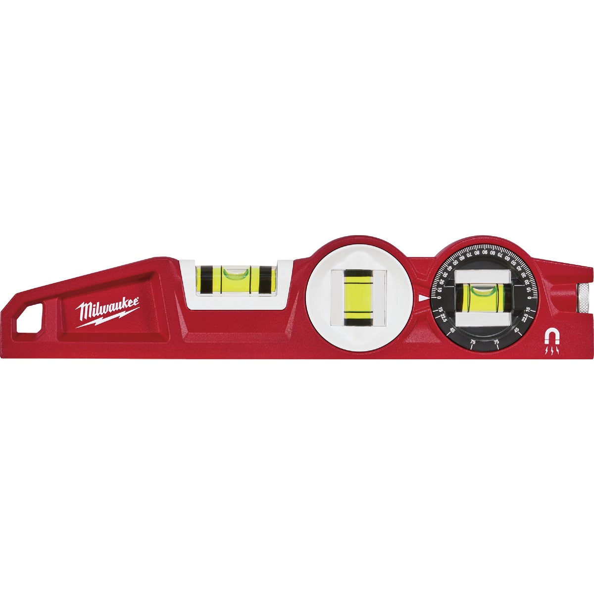 Milwaukee 10 In. Aluminum Magnetic Torpedo Level