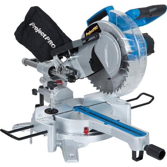 Project Pro 10 In. 15-Amp Sliding Compound Miter Saw with Laser