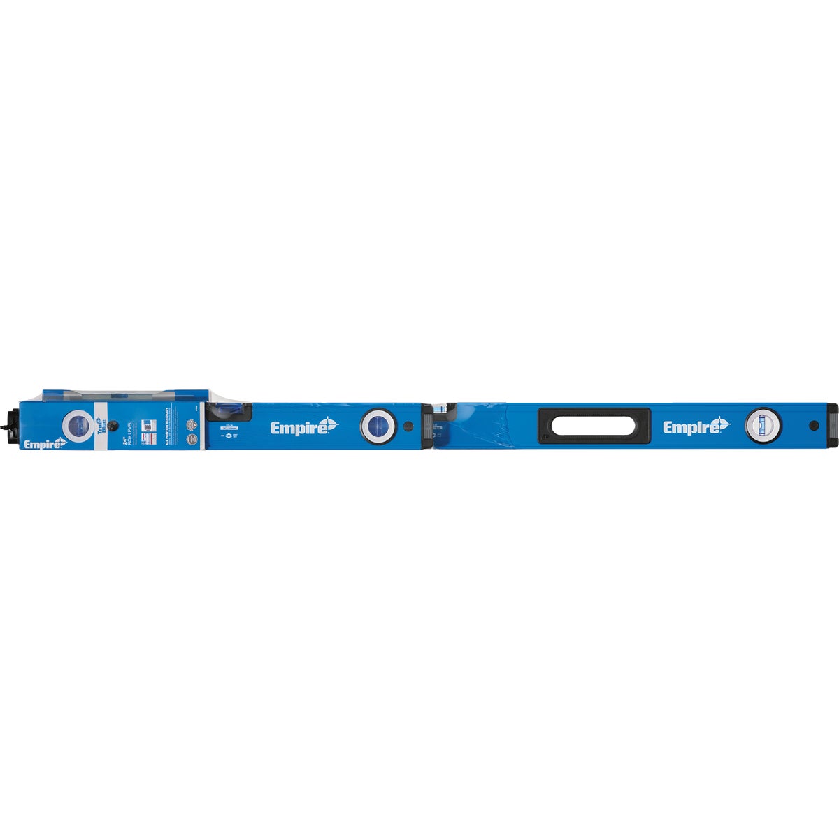 Empire 24 In. and 48 In. Aluminum Box Level Kit with added 9 In. Aluminum Magnetic Torpedo Level