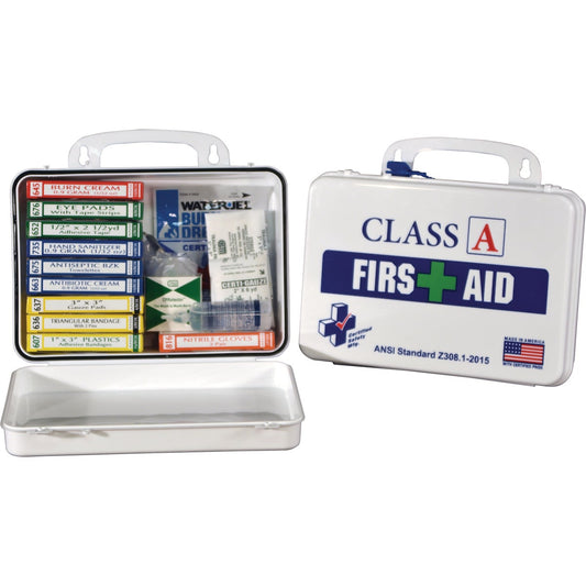 Certified Safety Class A ANSI & OSHA Certified First Aid Kit (82-Piece)