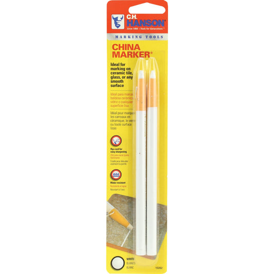 CH Hanson White China Marker (2-Pack)