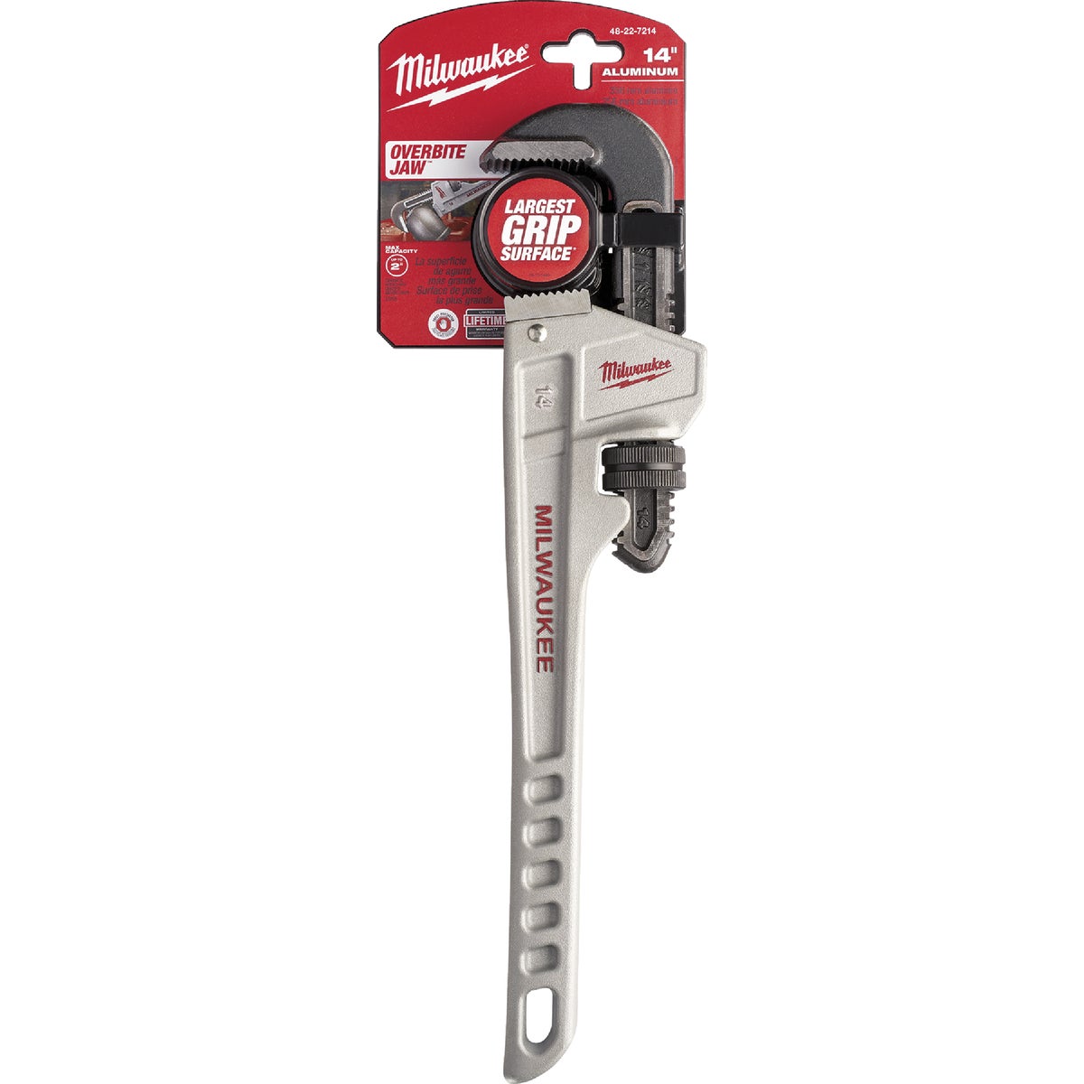 Milwaukee 14 In. Aluminum Pipe Wrench