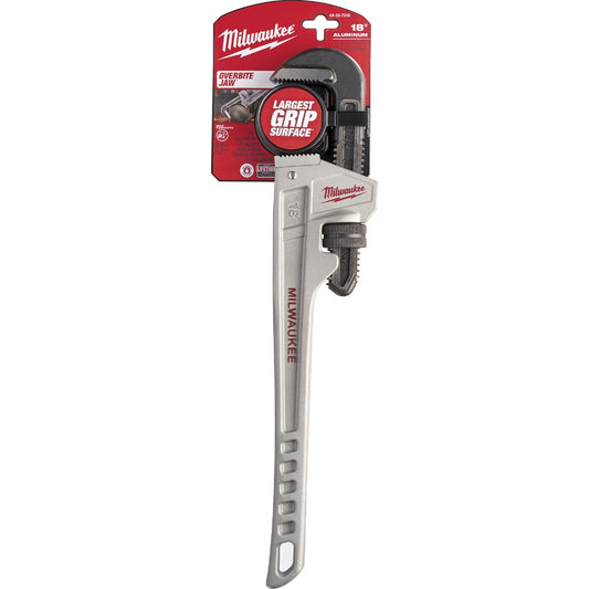 Milwaukee 18 In. Aluminum Pipe Wrench