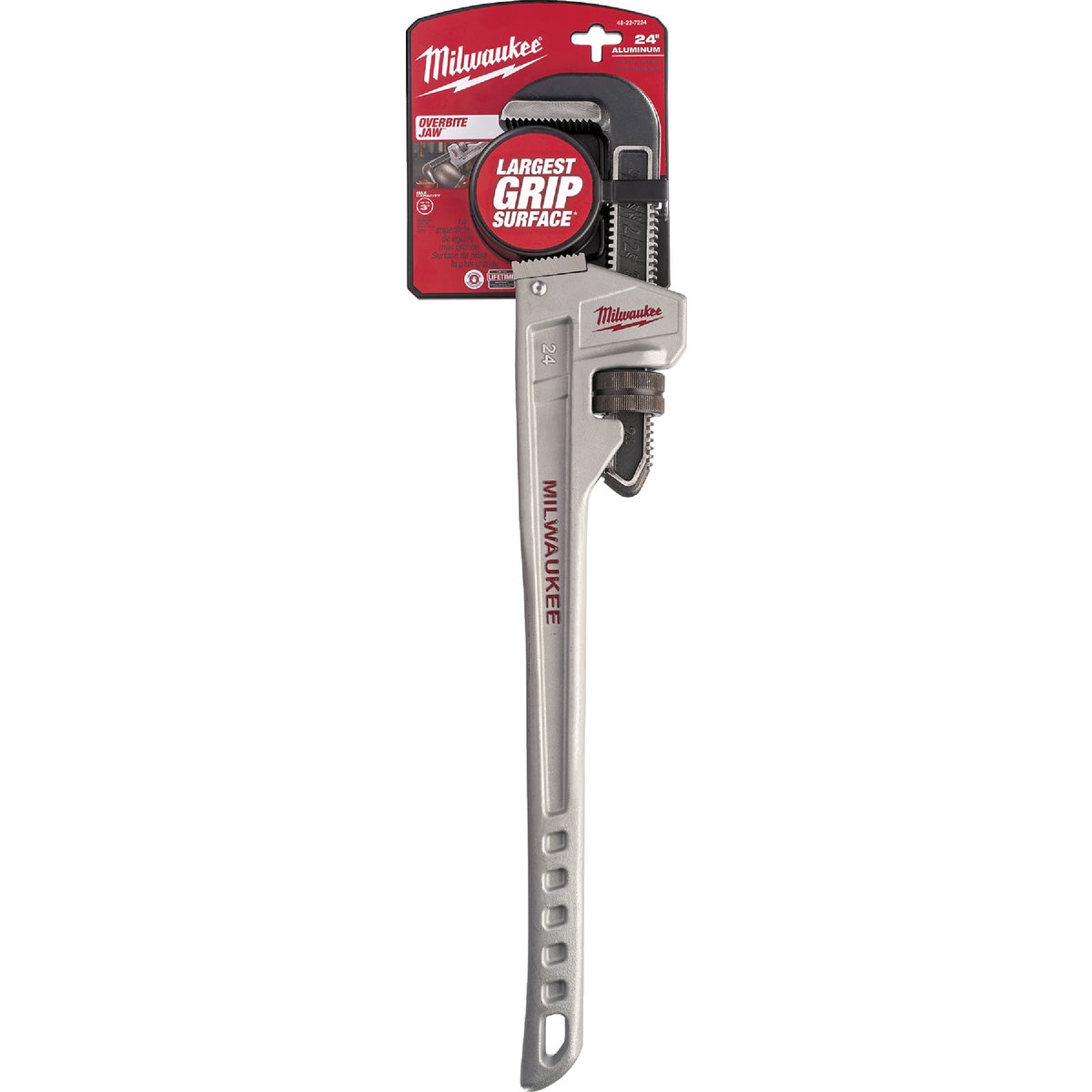 Milwaukee 24 In. Aluminum Pipe Wrench