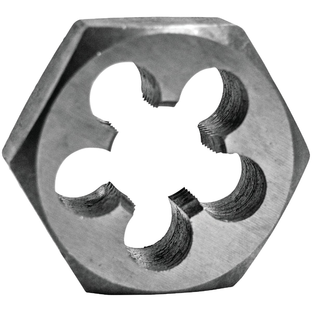 Century Drill & Tool 7/16-14 National Coarse 1 In. Across Flats Fractional Hexagon Die