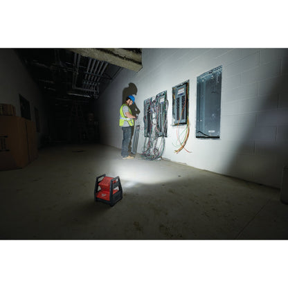 Milwaukee M18 ROVER 18 Volt Lithium-Ion LED Dual Power Corded/Cordless Work Light (Bare Tool)