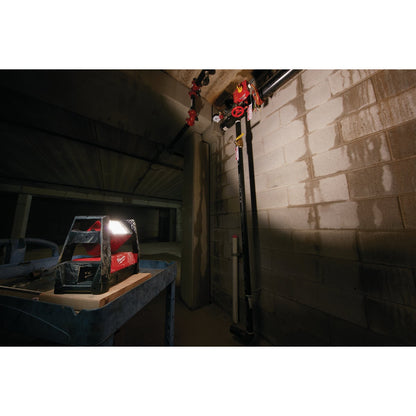 Milwaukee M18 ROVER 18 Volt Lithium-Ion LED Dual Power Corded/Cordless Work Light (Bare Tool)