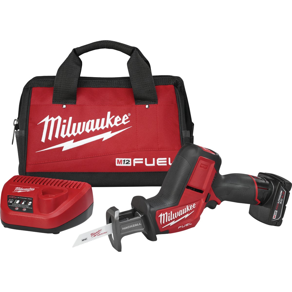 Milwaukee HACKZALL M12 12-Volt Lithium-Ion Brushless Cordless Reciprocating Saw Kit