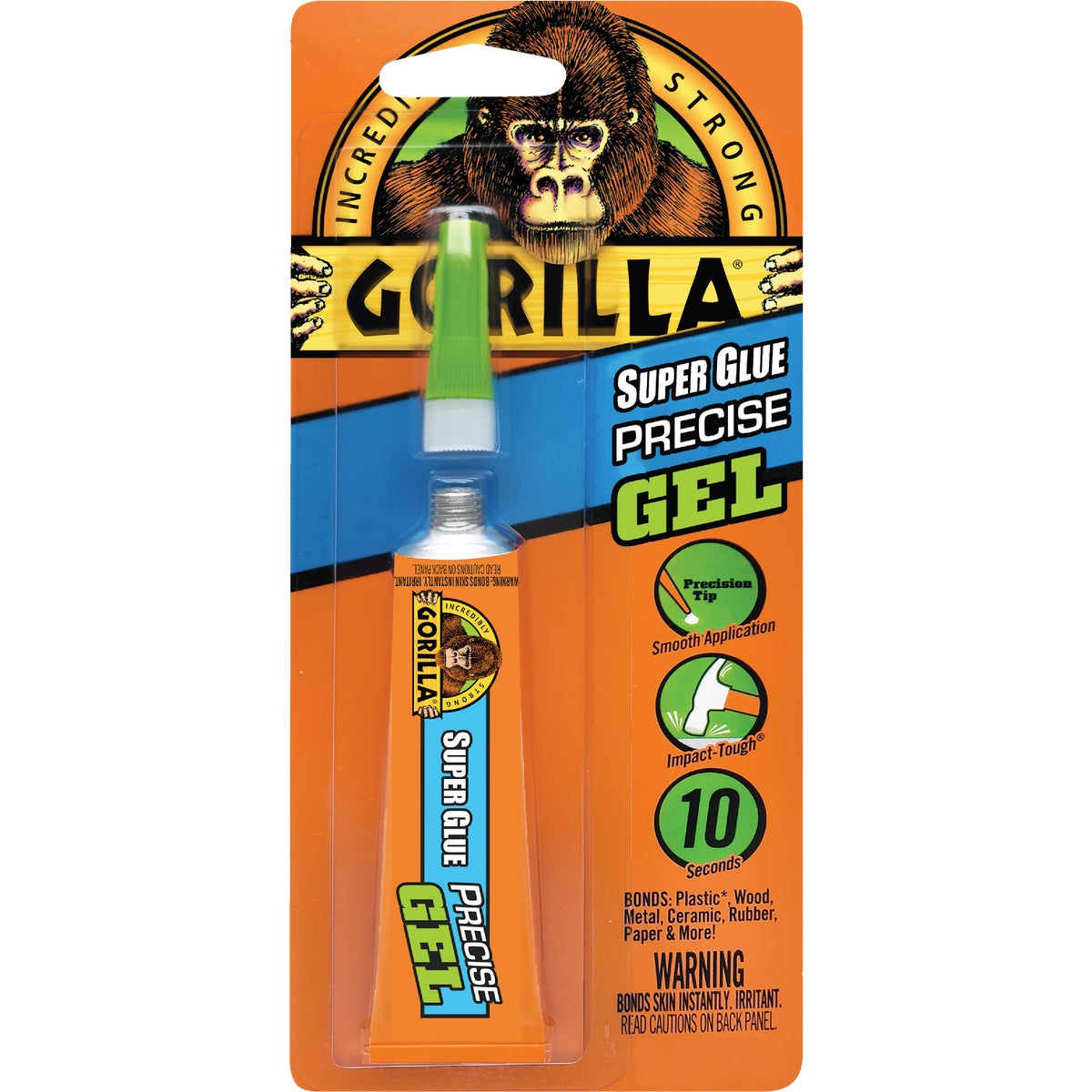 Gorilla 0.53 Oz. Super Glue Precise Gel