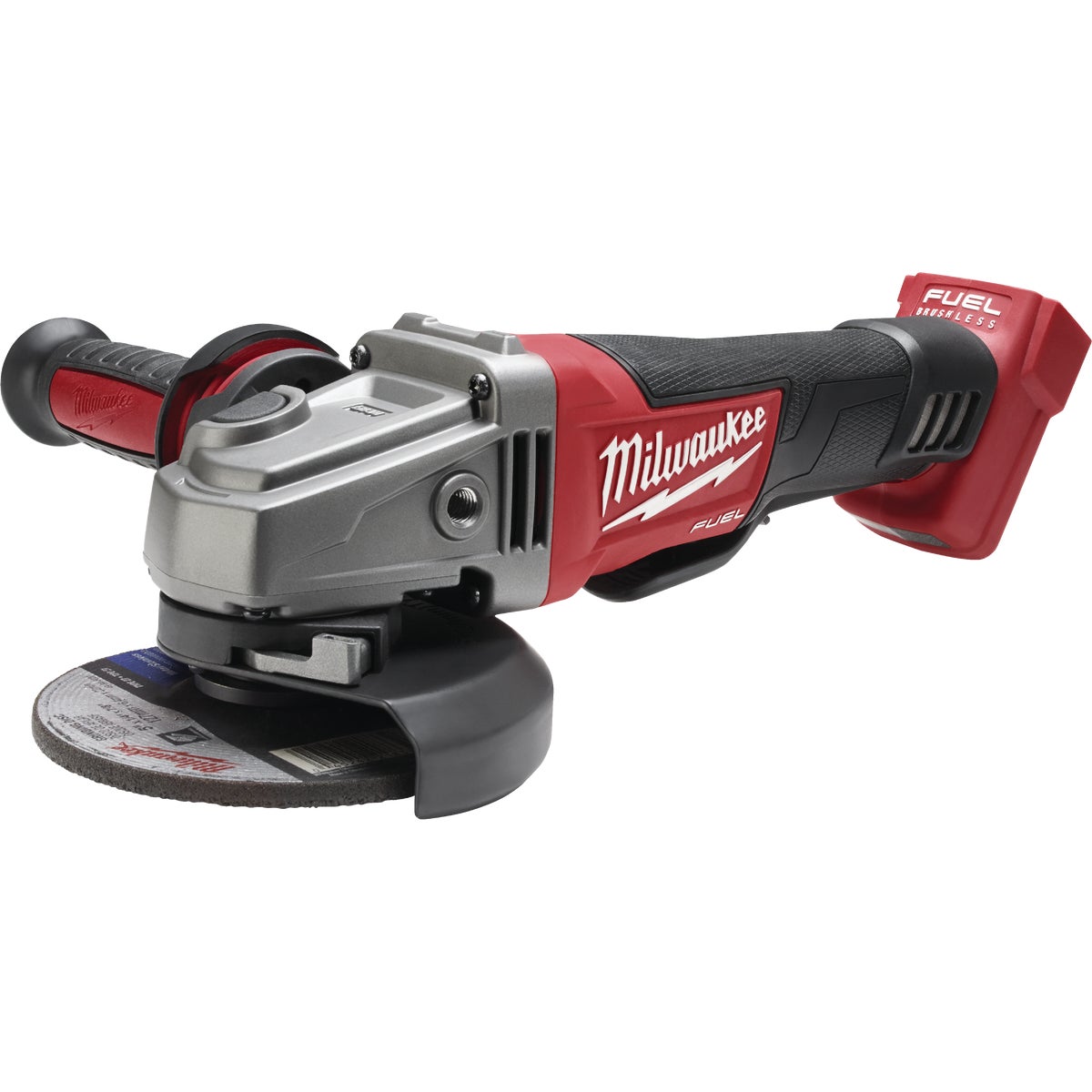 Milwaukee M18 FUEL 18-Volt Lithium-Ion 4-1/2 In. - 5 In. Brushless Cordless Angle Grinder Grinder with Paddle Switch, No-Lock (Bare Tool)