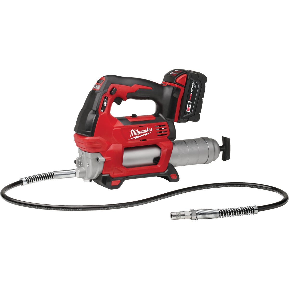 Milwaukee M18 18 Volt Lithium-Ion 2-Speed Cordless Grease Gun (Bare Tool)