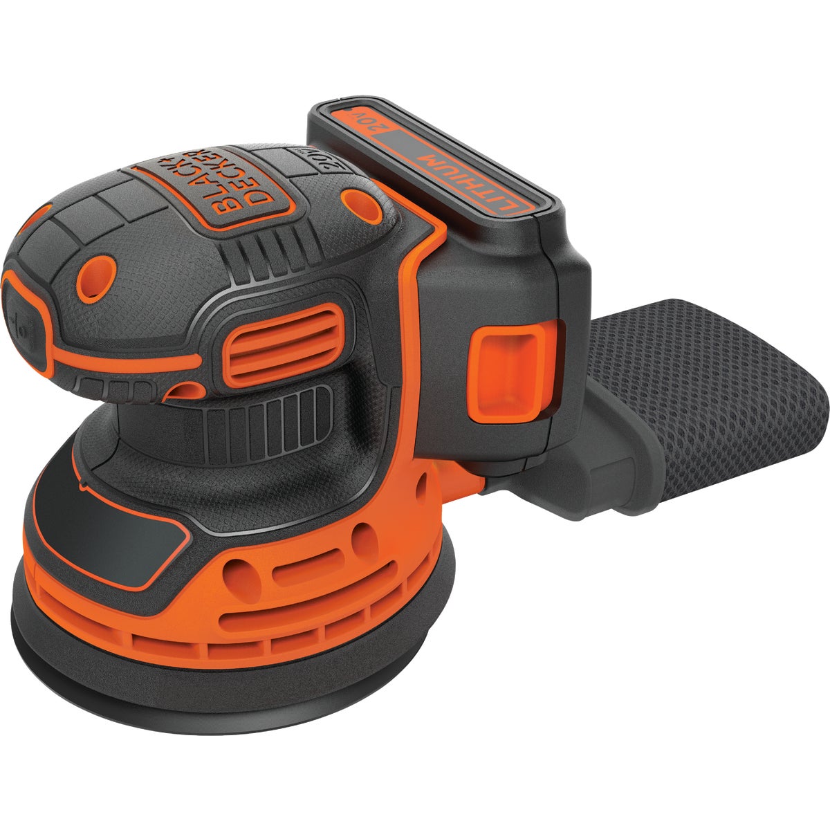 Black & Decker 20-Volt MAX Lithium-Ion Random Orbit Cordless Finish Sander Kit