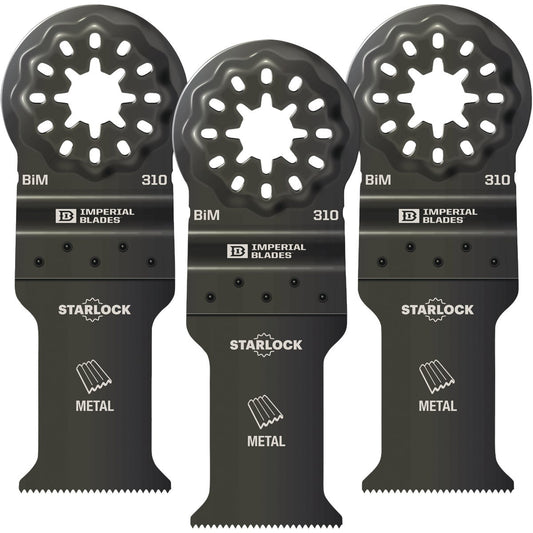 Imperial Blades Starlock 1-1/5 In. 21 TPI Metal Oscillating Blade (3-Pack)