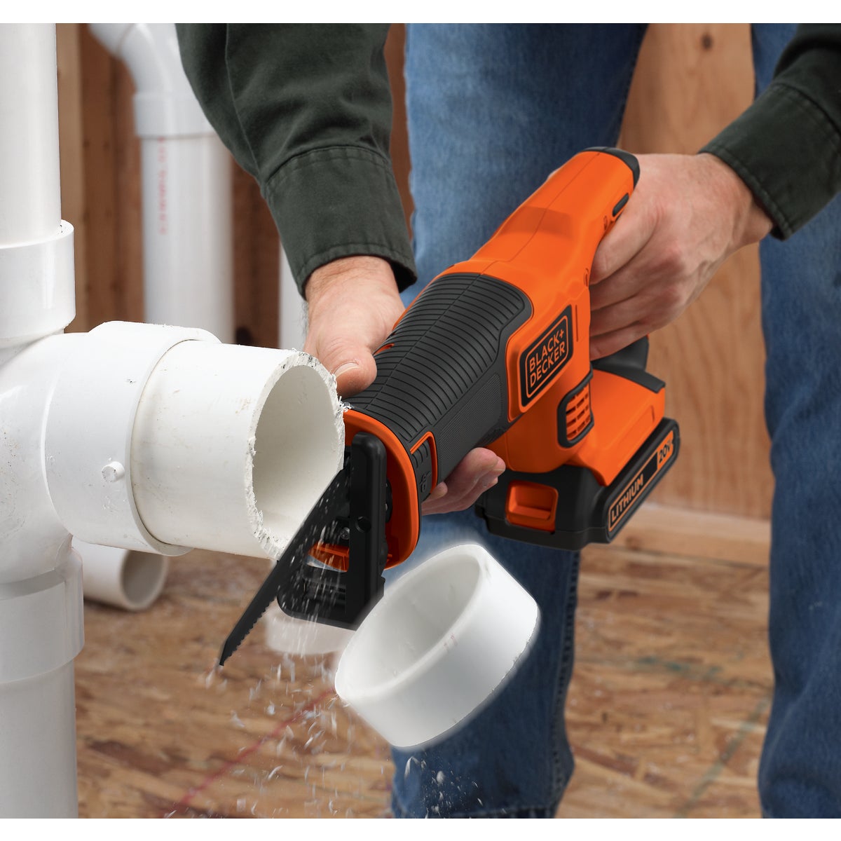 Black & Decker 20 Volt MAX Lithium-Ion Cordless Reciprocating Saw Kit