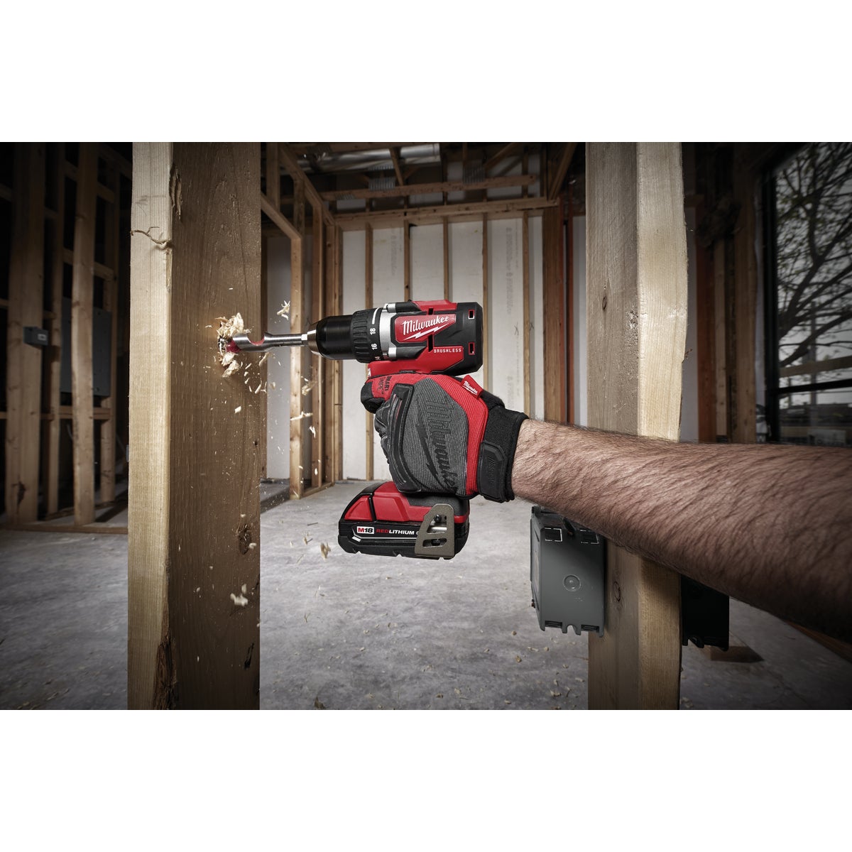 Milwaukee M18 Compact Brushless 1/2 In. Drill Driver Kit