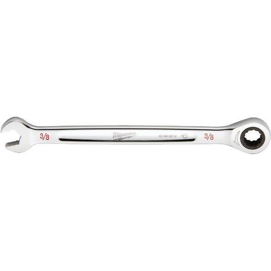 Milwaukee Standard 3/8 In. 12-Point Ratcheting Combination Wrench