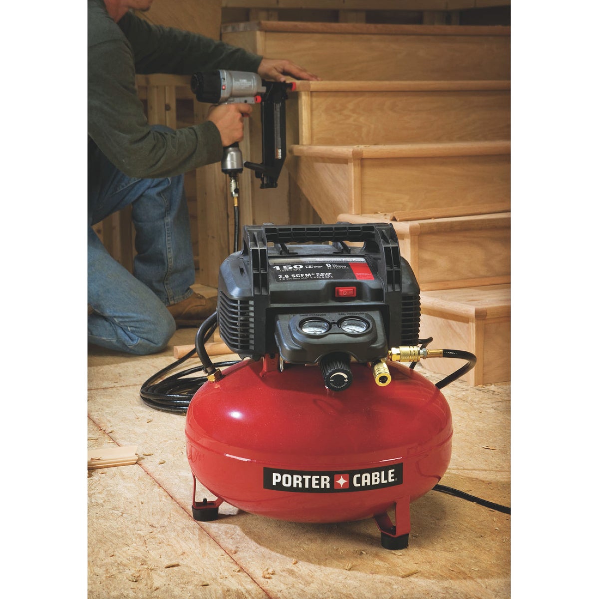 Porter Cable 6 Gal. Portable 150 psi Air Compressor