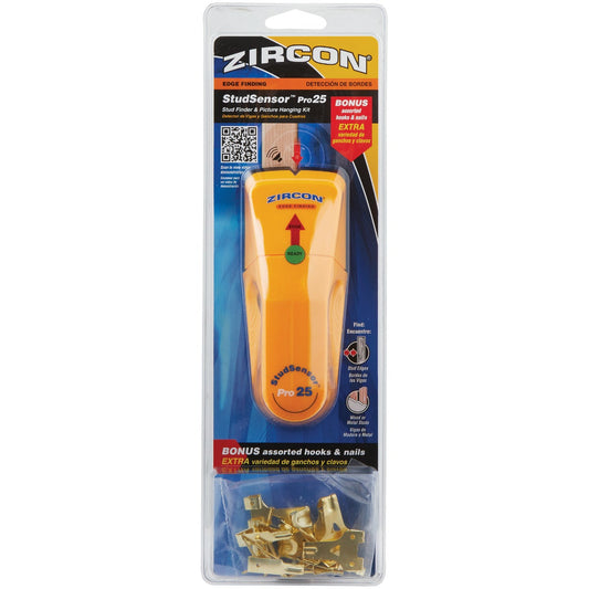 Zircon StudSensor Pro25 Stud Finder w/Picture Hanging Kit