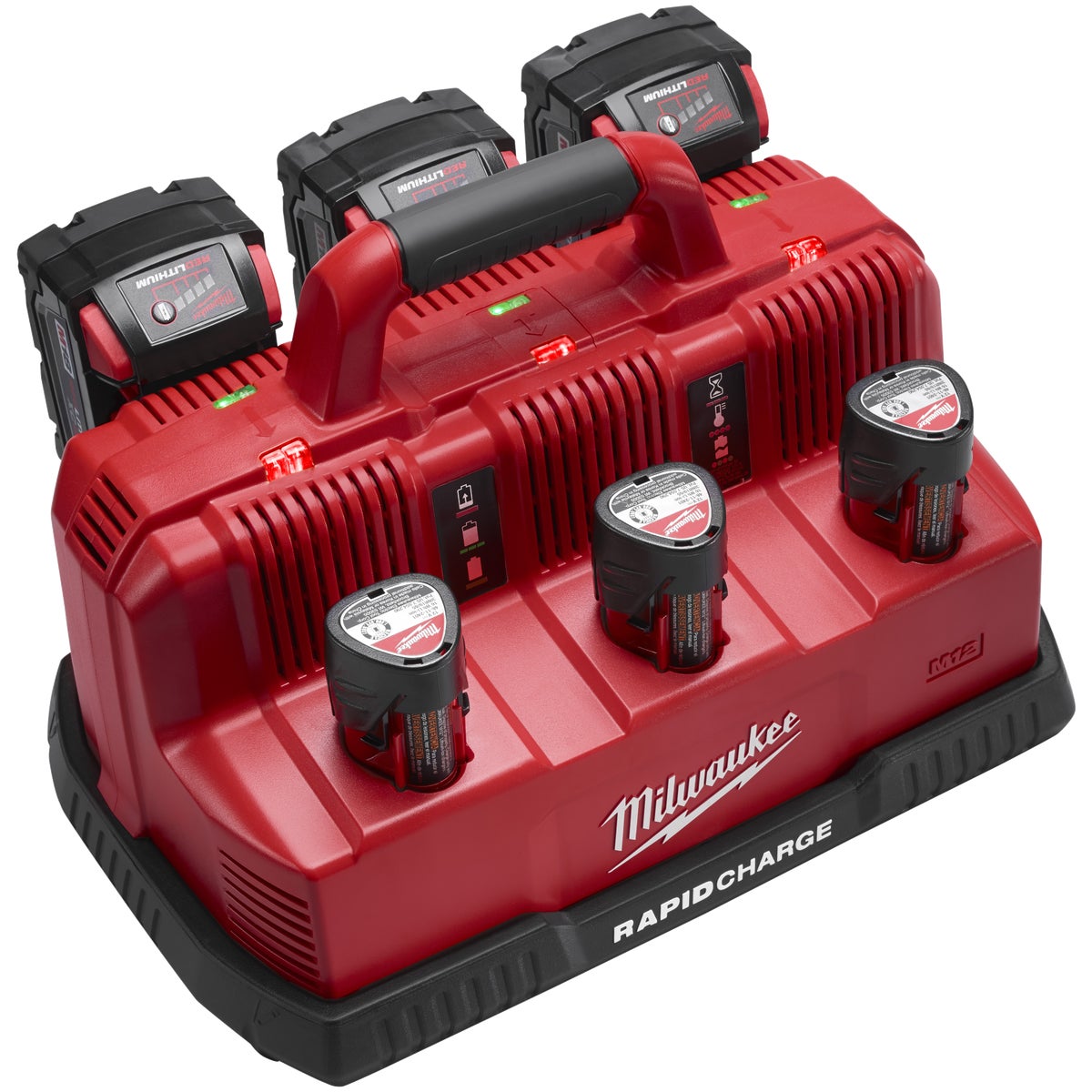 Milwaukee M18/M12 18 Volt and 12 Volt Lithium-Ion Rapid Charge Battery Charger Station