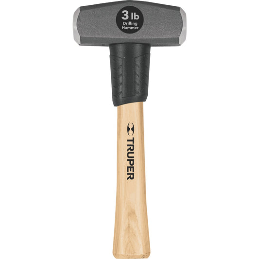 Truper 3 Lb. Steel Drilling Hammer with Hickory Handle