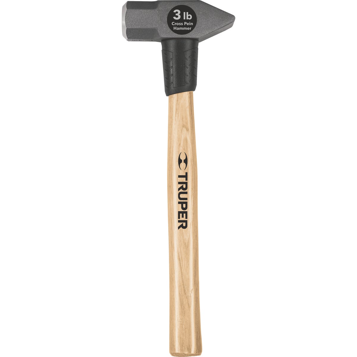 Truper 3 Lb. Steel Cross Peen Hammer with Hickory Handle