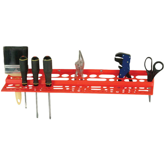 Quantum Storage Red Polypropylene Tool Rack