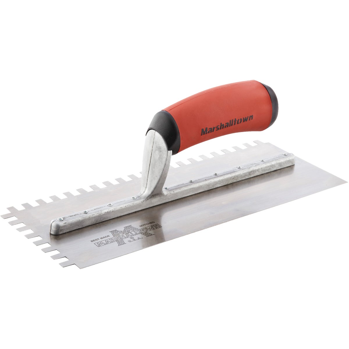 Marshalltown 1/4 In. x 3/8 In. Square Notched Trowel