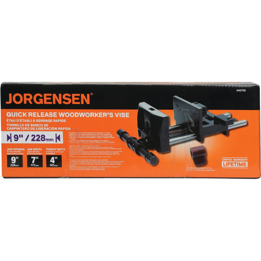 Jorgensen 7 In. Quick Release Woodworker's Vise