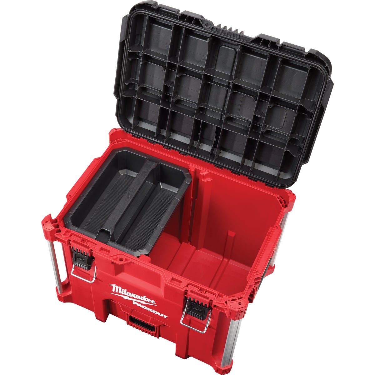 Milwaukee PACKOUT 16 In. x 17 In. XL Toolbox, 100 Lb. Capacity