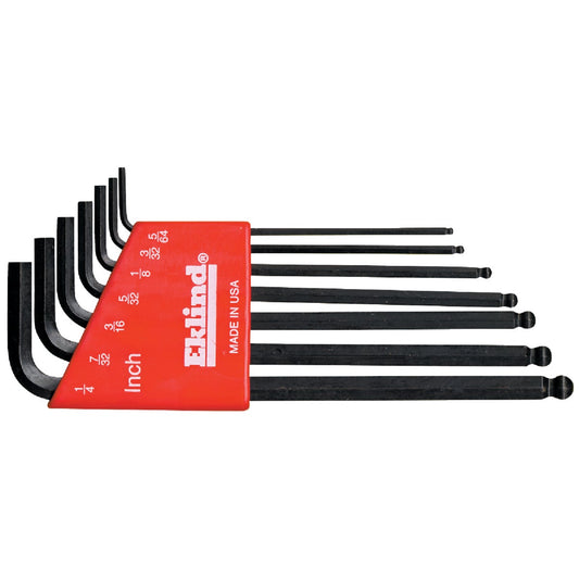 Eklind Standard Ball-End Hex Key Set, 7-Piece