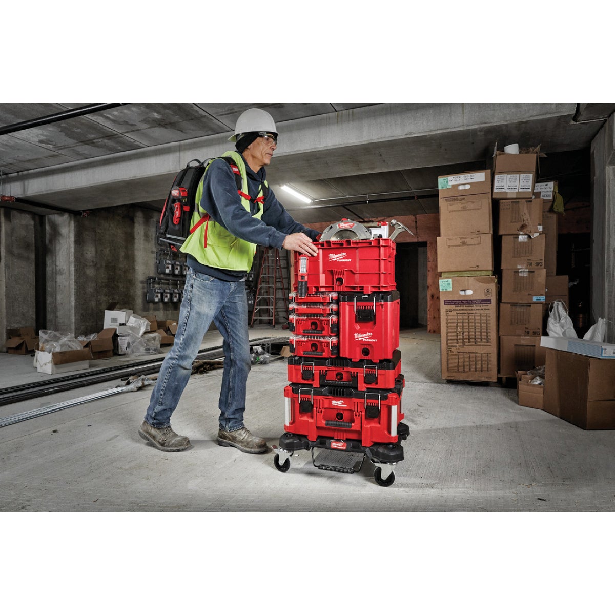 Milwaukee PACKOUT 10 In. Compact Toolbox, 75 Lb. Capacity