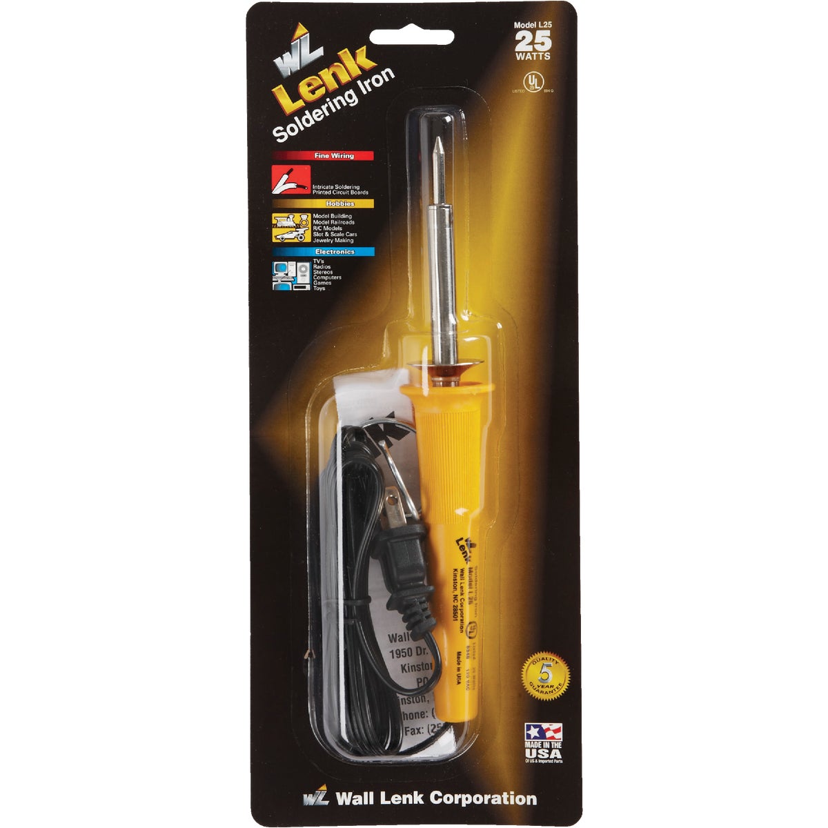 Wall Lenk 25W 900 F Electric Soldering Iron