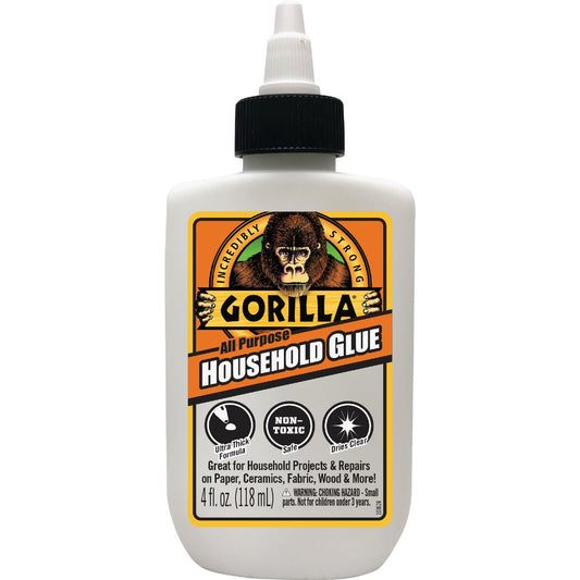 Gorilla 4 Oz. White Household All-Purpose Glue