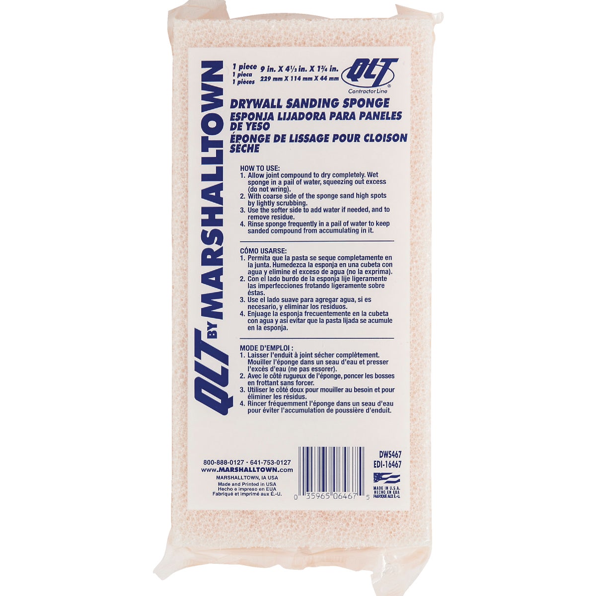 QLT Drywall Sponge