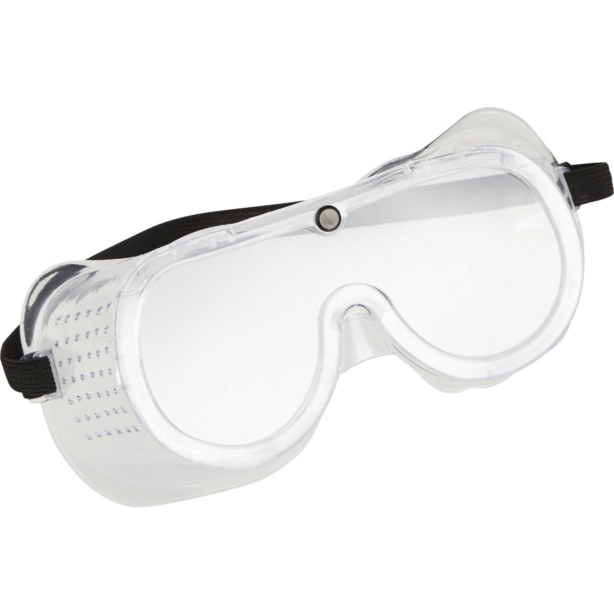 Smart Savers Clear Frame Safety Goggles with Anti-Fog Clear Lenses
