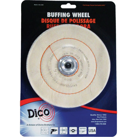 Dico 6 In. x 1/2 In. Buffing Wheel