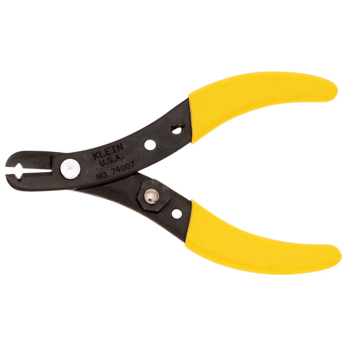 Klein 5-1/8 In. 12 AWG to 24 AWG Black Oxide Finish Wire Stripper