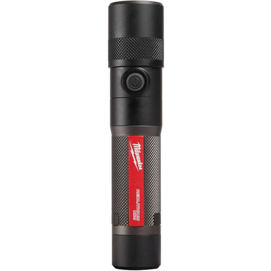 Milwaukee Twist Focus LED Aluminum Rechargeable Flashlight