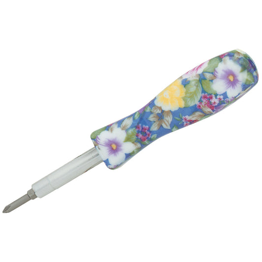 Best Way Tools 6-in-1 Flowered Multi-Bit Screwdriver